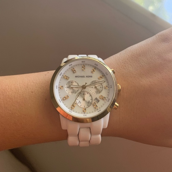 Michael Kors Accessories - Michael Kors Crystal Watch NWT
